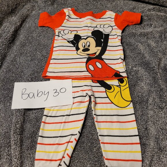 Mickey Mouse 2-Piece Pj Set - Picture 4 of 4